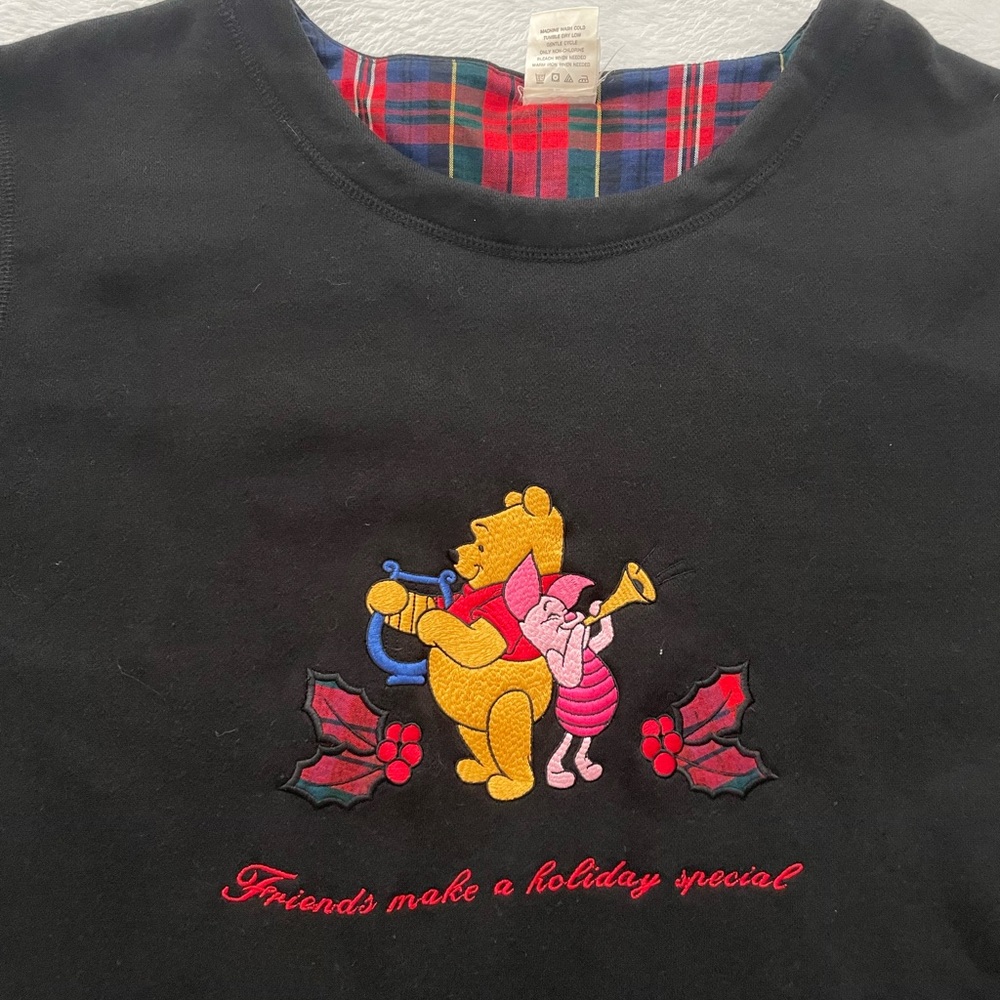 Winnie the Pooh and piglet crewneck long sleeve Disney - Picture 4 of 5
